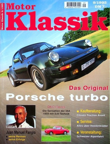 Deckblatt Motor Klassik (09/1995)
